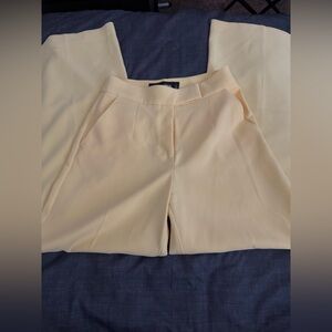 Gabrielle Union Yellow Wide Leg Trousers